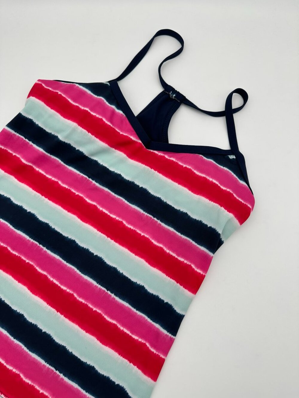 NWOT Carve Designs Womens Stinson High Support T-Back Tankini, Size Small, Prism